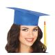 Sombrero graduado azul