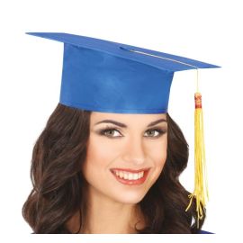 Sombrero graduado azul