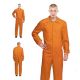 Disfraz mono naranja worker