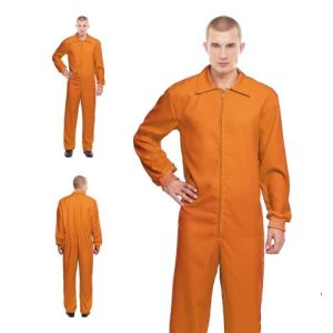 Disfraz mono naranja worker