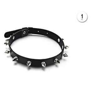 Collar punk negro