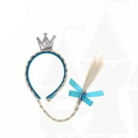 Diadema con trenza elsa