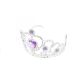 Corona corazon morado