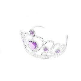 Corona corazon morado