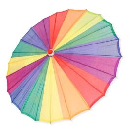 Sombrilla arcoiris