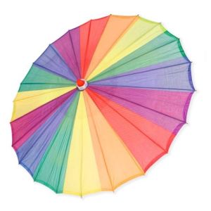 Sombrilla arcoiris