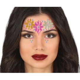 Joyas faciales flores