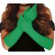 Guantes 42cm verde bosque