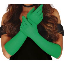 Guantes 42cm verde bosque