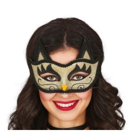 Mascara venecia gato oro