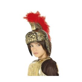 Casco romano inf con pluma