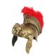 Casco romano inf con pluma