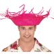 Sombrero paja rosa