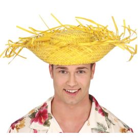 Sombrero paja amarillo