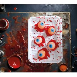 Bandeja con 5 ojos