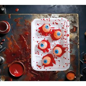 Bandeja con 5 ojos