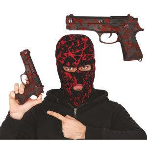 Pistola ensangrentada 22cm