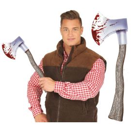 Hacha con sangre 49cm