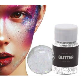 Glitter blanco 20gr