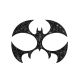 Pegatinas faciales bat