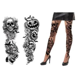 Pantis halloween tatuajes