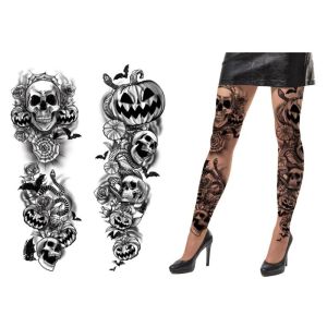 Pantis halloween tatuajes