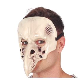 Mascara calavera cuervo
