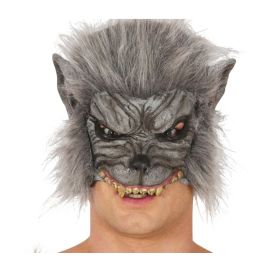 Media mascara hombre lobo vinilo