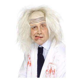 Peluca cientifico loco