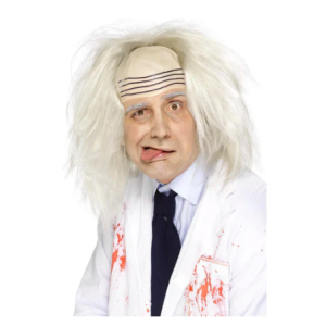 Peluca cientifico loco