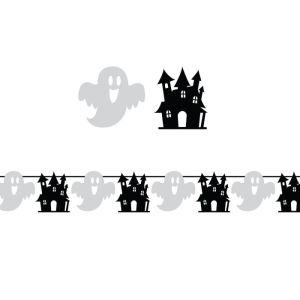 Guirnalda fantasmas y castillos 3m