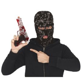 Pistola con sangre 24cm