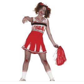 Disfraz zombie cheerleader