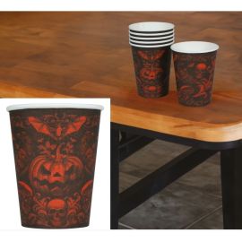 Vasos calabaza gotica