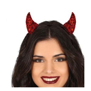 Diadema cuernos glitter pro