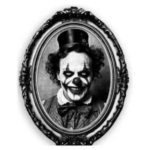 Adhesivo cuadro payaso