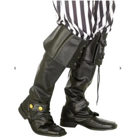 Cubre botas negro luxe