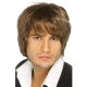 Peluca boy band marron