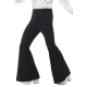Pantalones campana negros