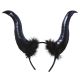 Diadema demonio negra