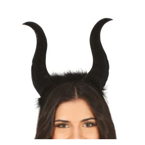 Diadema demonio negra