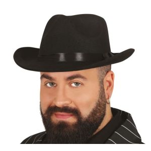 Sombrero ganster negro l