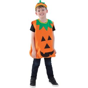 Disfraz calabaza inf con gorro