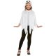 Poncho fantasma blanco