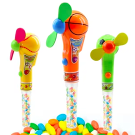 Ventilador avion caramelos