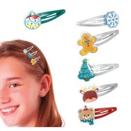 Pack 6 pinzas navidad 