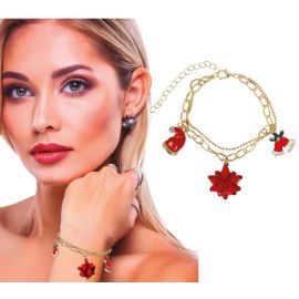 Pulsera lazo navidad