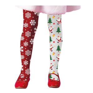 Medias navidad copos 3-6