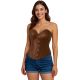 Corset marron adt