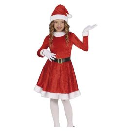Disfraz mama noel terciopelo inf